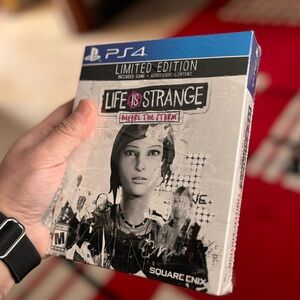 RARE Life is strange: Before The Storm ps4 game NEW and sealed
